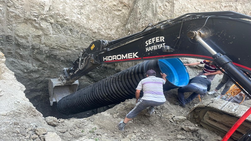 Demirci Alt Yapı Kazı Dolgu